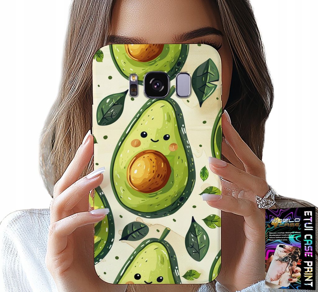 Fall Für Samsung Galaxy S8 - Süss Lächelnd Avocado Fall