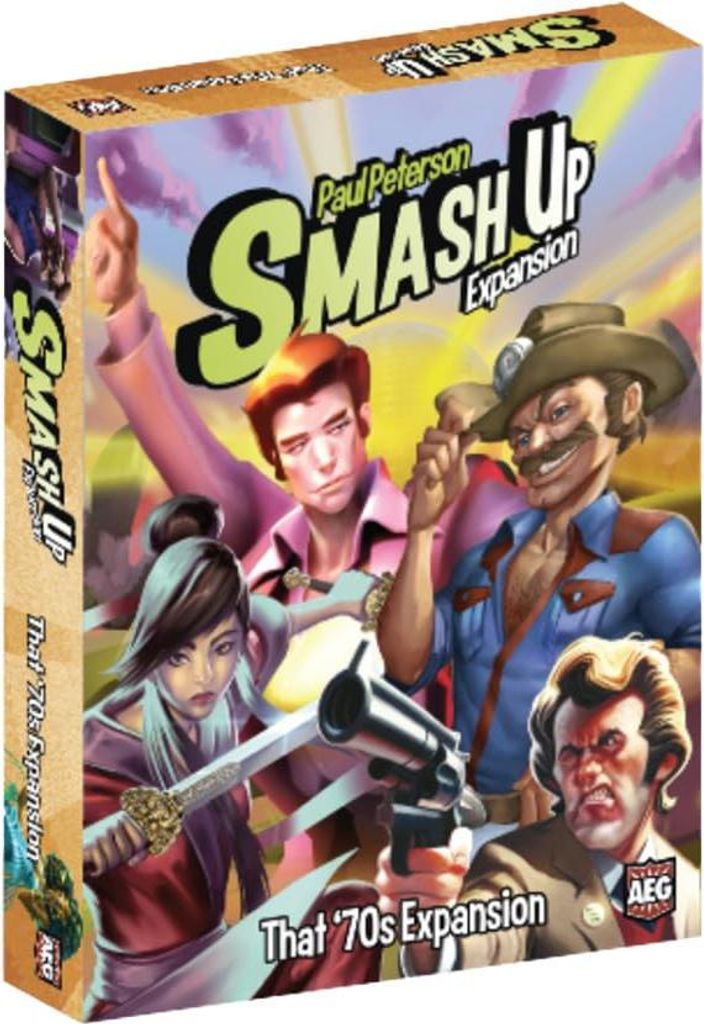 Asmodee Smash Up: That 70s Expansion, Gra karciana, Strona Zdjęcie produktu 