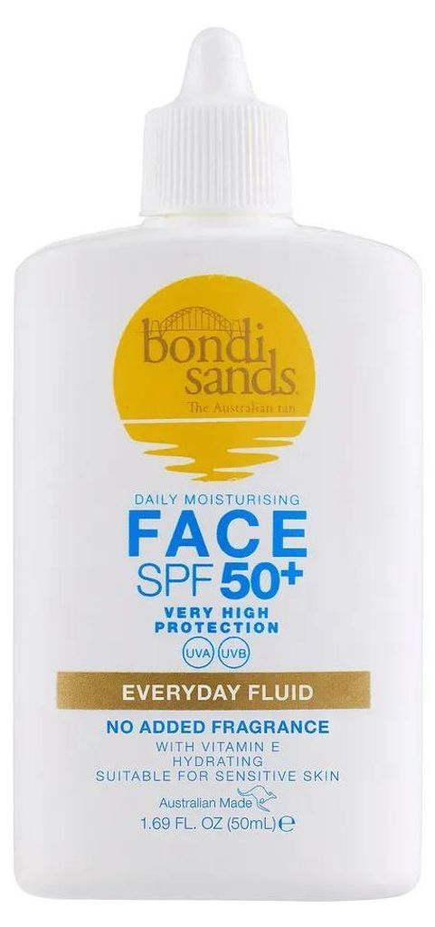 Bondi Sands Everyday Face Fluid SPF50+ (50 ml) Productafbeelding 