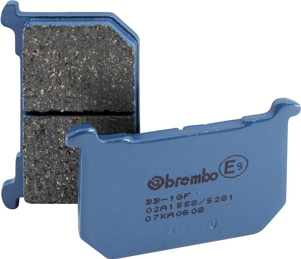 BREMBO Bremsbelag "07KA06" Satz, Organisch Standard mit ABE (KBA), CC