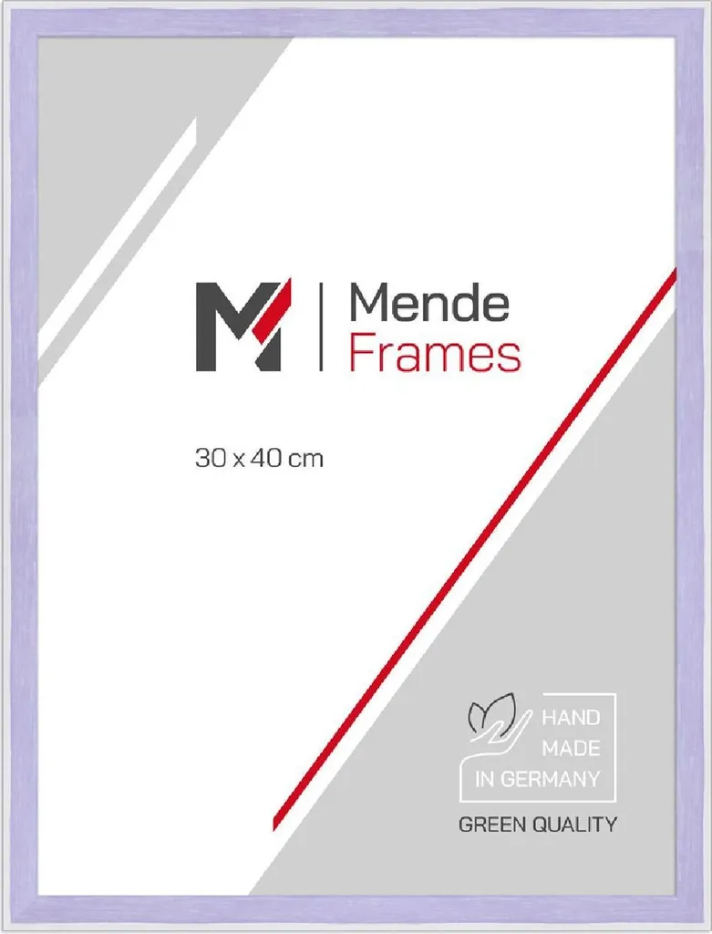 MendeFrames H080 Cornice Viola 15x20: Vetro Museale Anti-UV Professional