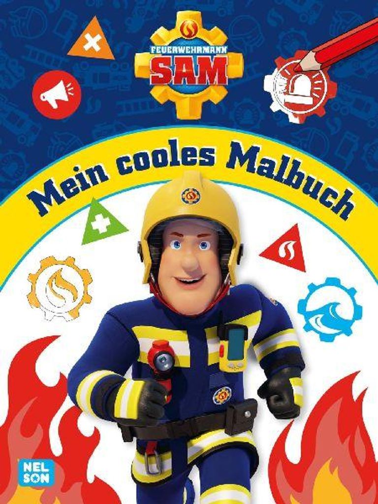 Feuerwehrmann Sam: Mein cooles Malbuch Produktbild 