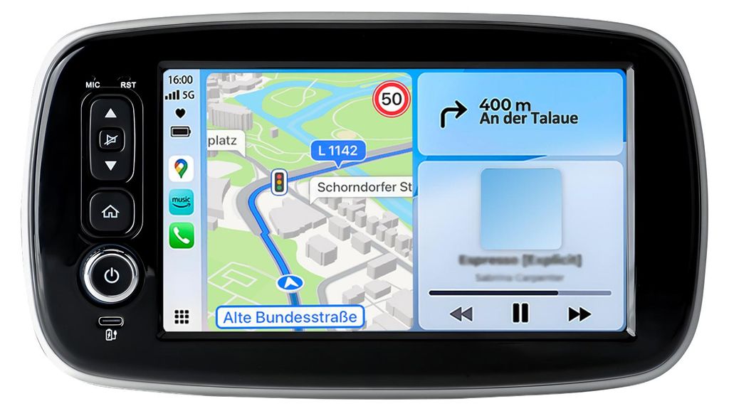 Android autorádio 64GB pro Smart Fortwo / Forfour 453 Obrázek produktu 