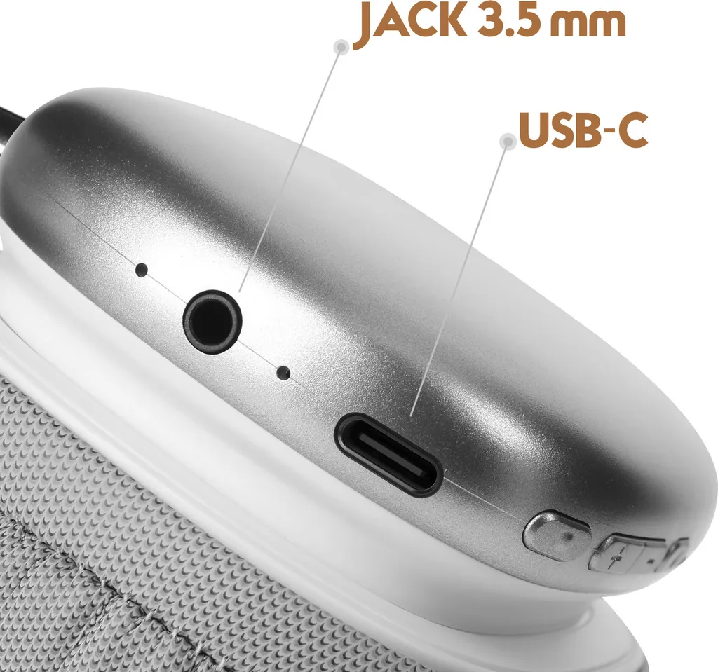 Casque Bluetooth Avizar Argent : Fini les câbles avec le Micro intégré