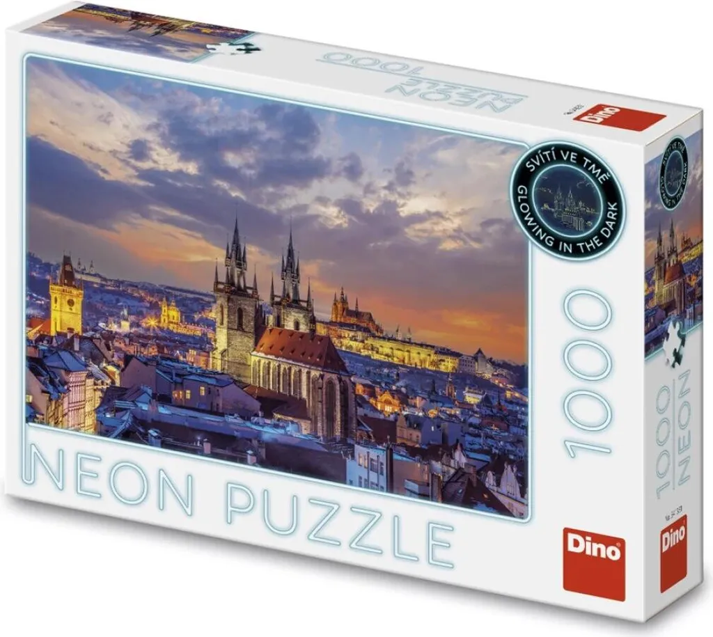 Puzzle 1000 pièces anti-stress pour stimuler la mémoire Vue Hradcany
