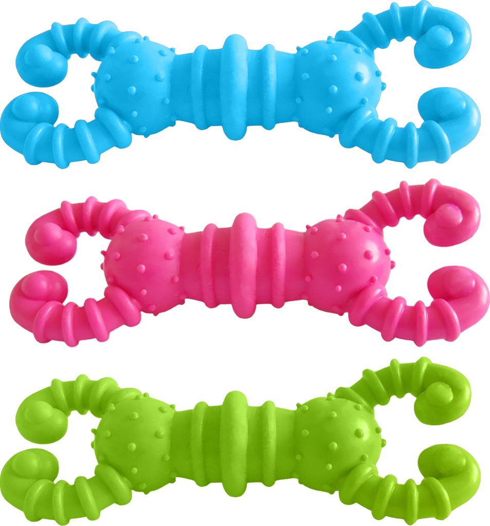 Hundespielzeug Interaktives, bissfestes Hundekauspielzeug in Hummerform, Zahnreinigung, Haustier-Backenzahnspielzeug, Heimtierbedarf