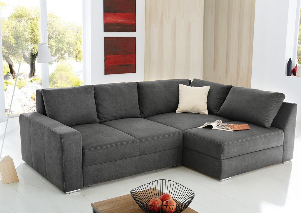 ECKSOFA-DAUERSCHLÄFER 260/181/88 cm Boxspring Federkern Produktbild 2