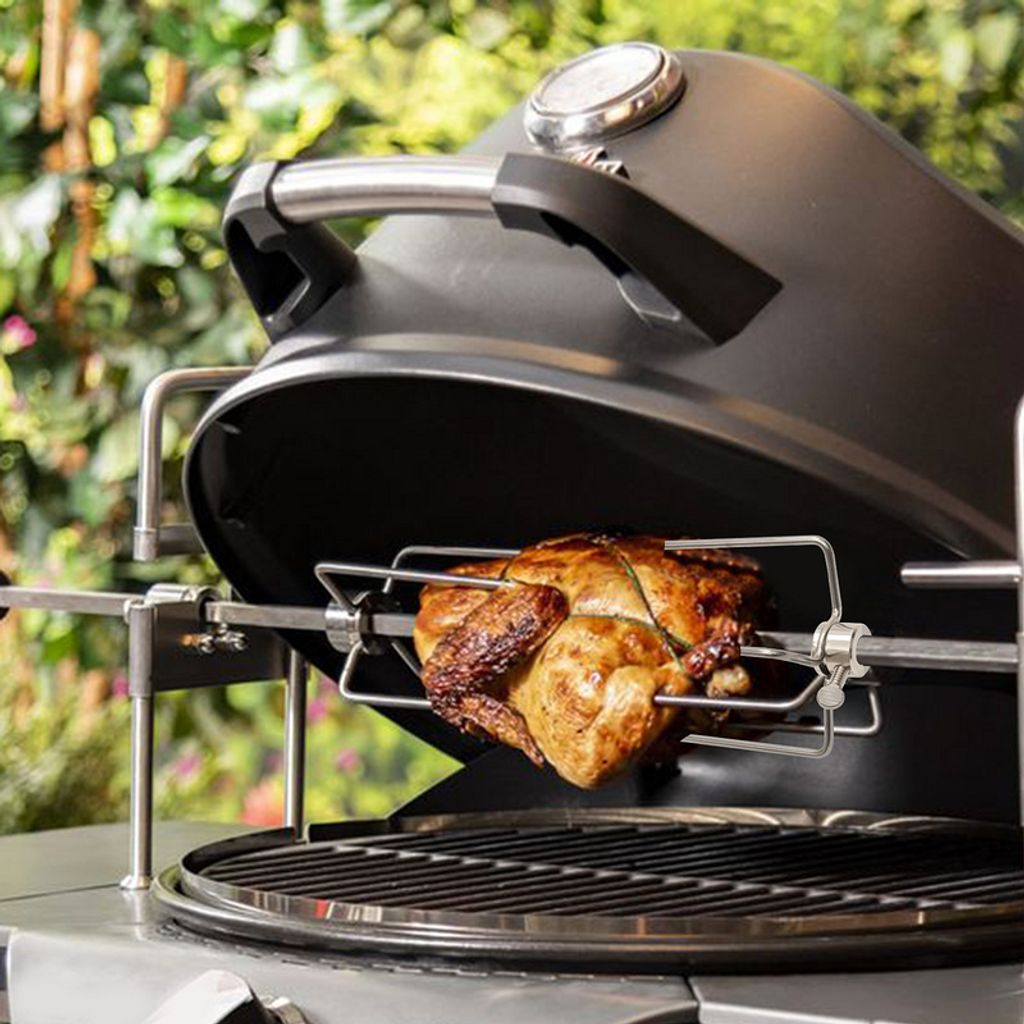 Clanmacy BBQ Edelstahl grillspieß Grillspieße Set，91cm, Produktbild 5