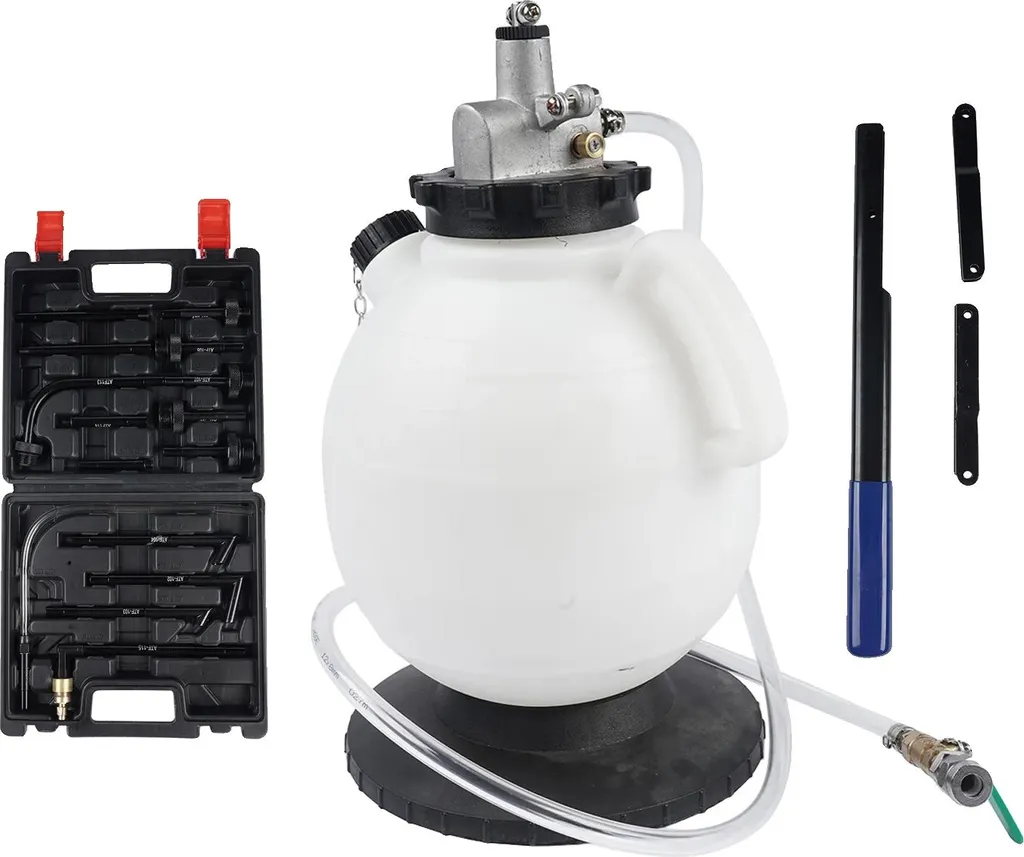Pompe de remplissage d'huile de transmission 7,5L avec 13 adaptateurs