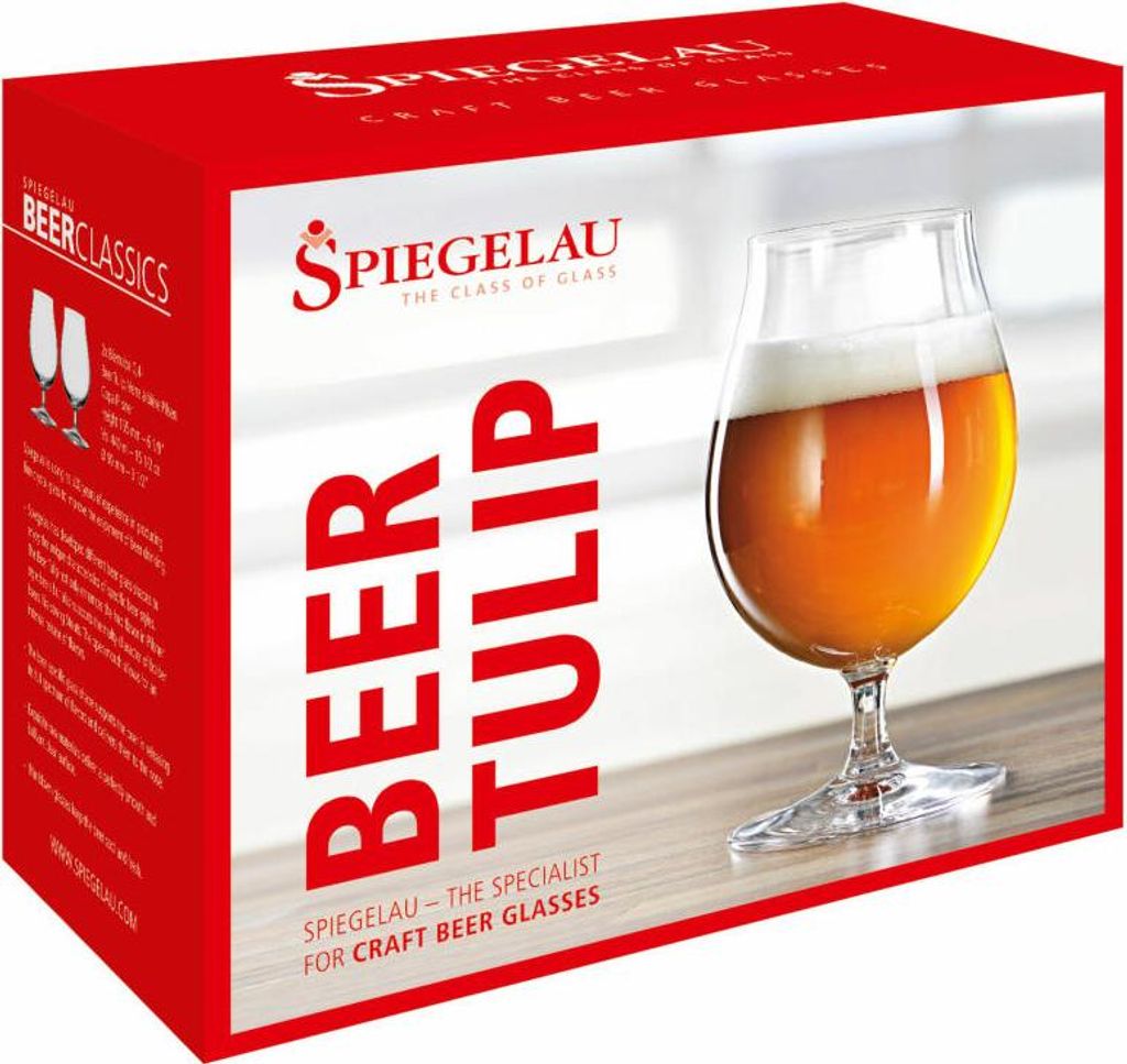 Spiegelau Beer Classics Biertulpe, 2er Set, Bierglas, Immagine del prodotto 