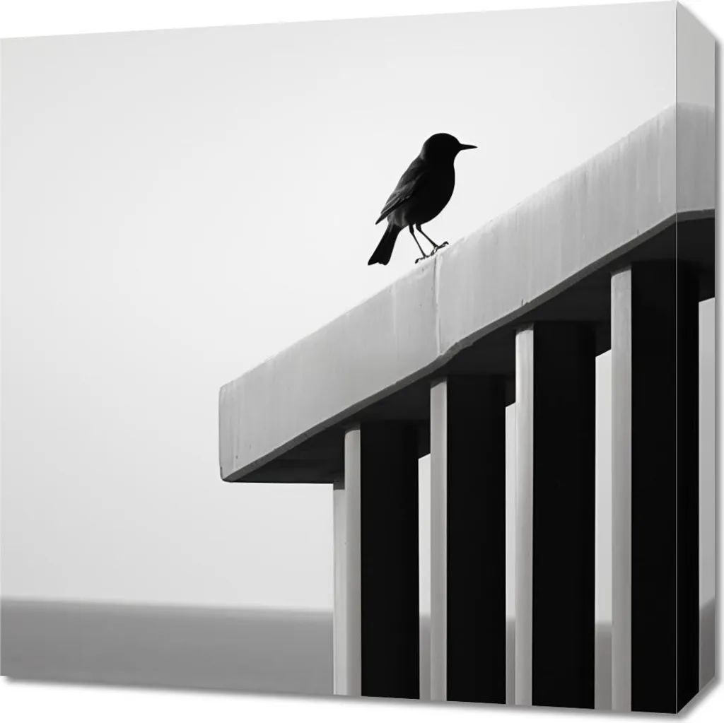 Acquista Quadro Abisso Solitario 50x50 | Decorazione Parete Moderna