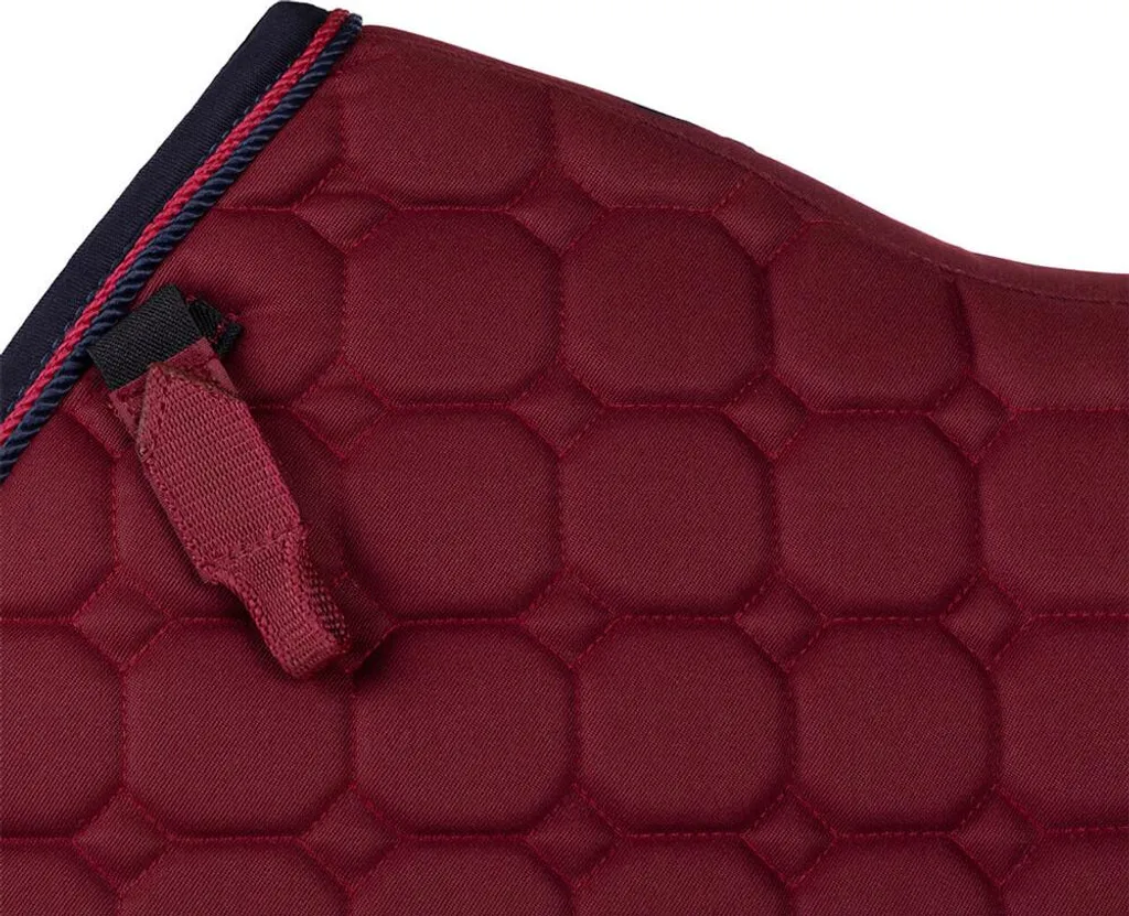 Sottosella QHP Florence Bordeaux Taglia Eventing: Design Esclusivo - 4