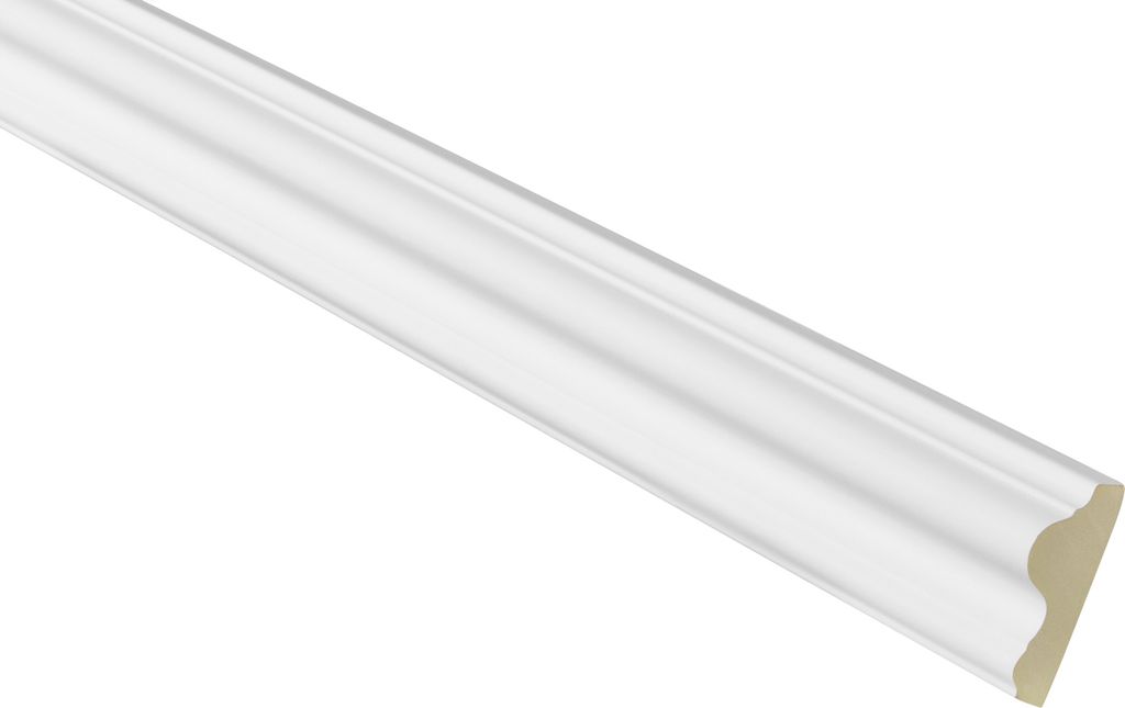 2 Meter Flachleiste 43x20mm - Stuckprofil aus Produktbild 