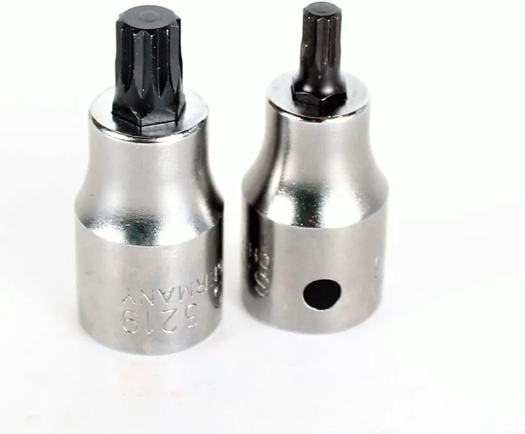 Set 2 Bussole SALTUS 1/2" Torx Interno - Utensili Professionali per Meccanica