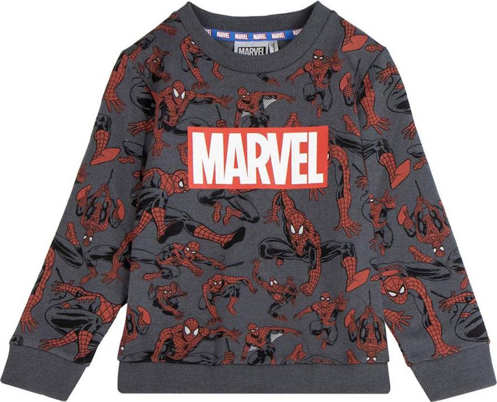 Cerda Group Spiderman Sweatshirt Grau 3 Years Jungen,Mädchen Grau 3 Years
