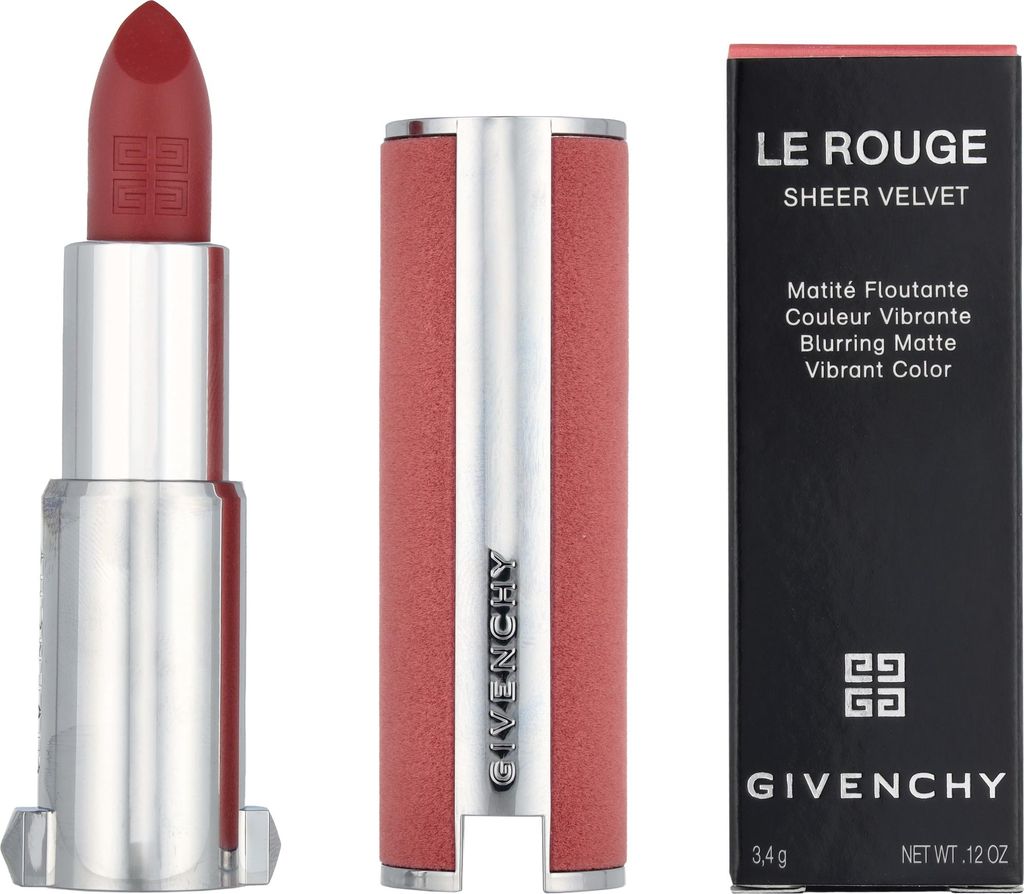 Givenchy Le Rouge Sheer Velvet Matte Refillable Lipstick #16 Nude Boise 3,4 g