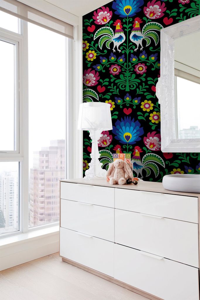 Coloray Fototapete 312x219 cm An Einer Wand Latex Latextapete - Folk Polish Rostersfull.