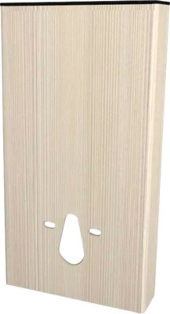 Devo Spülkastenverkleidung Lotos BxHxT 65 x 121 x 19 cm structure avola cremeweiß/soft black