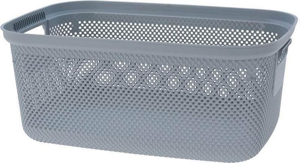 EXCELLENT HOUSEWARE Koš na prádlo 30 litrů šedý Obrázek produktu 