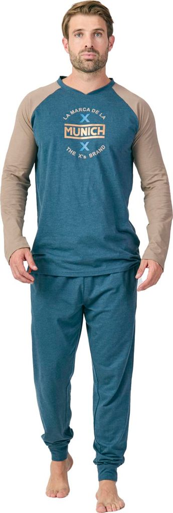 Munich MU16 Langarm-Pyjama für Herren