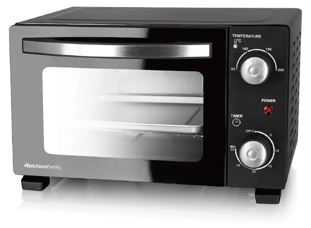 Four électrique compact 800W DEVIL 11 basse consommation de 11L