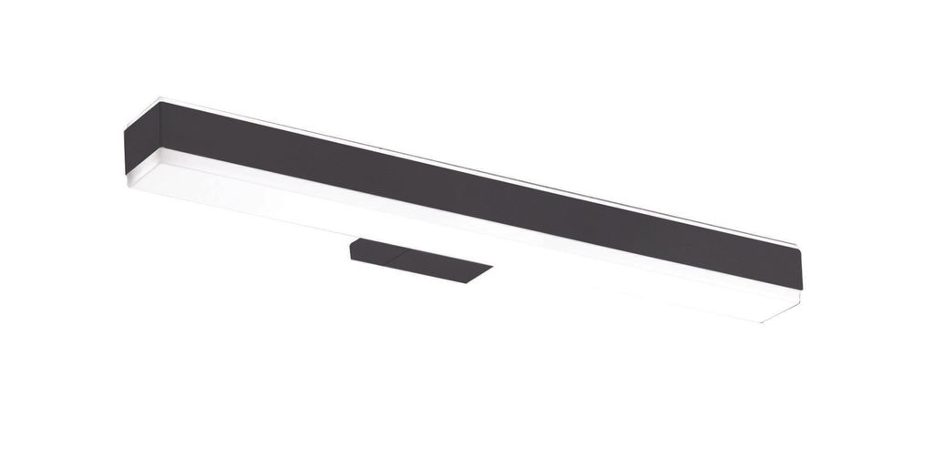 ONDEE ZEN LED-Wandleuchte ELISE – 300 mm – Gehäuse aus ABS und Diffusor aus EBIREX – Schwarz und Weiß