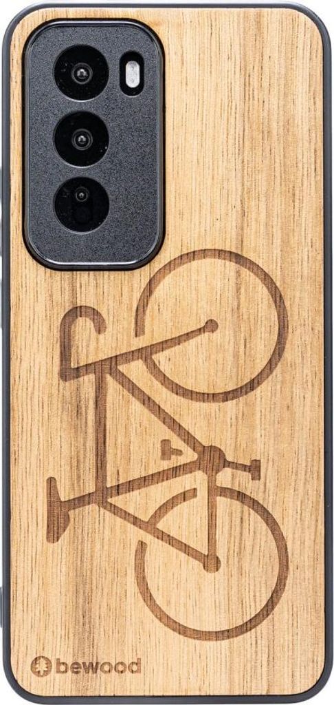 Bewood Holzhülle für Oppo Reno 12 Pro 5G LIMBA BIKE
