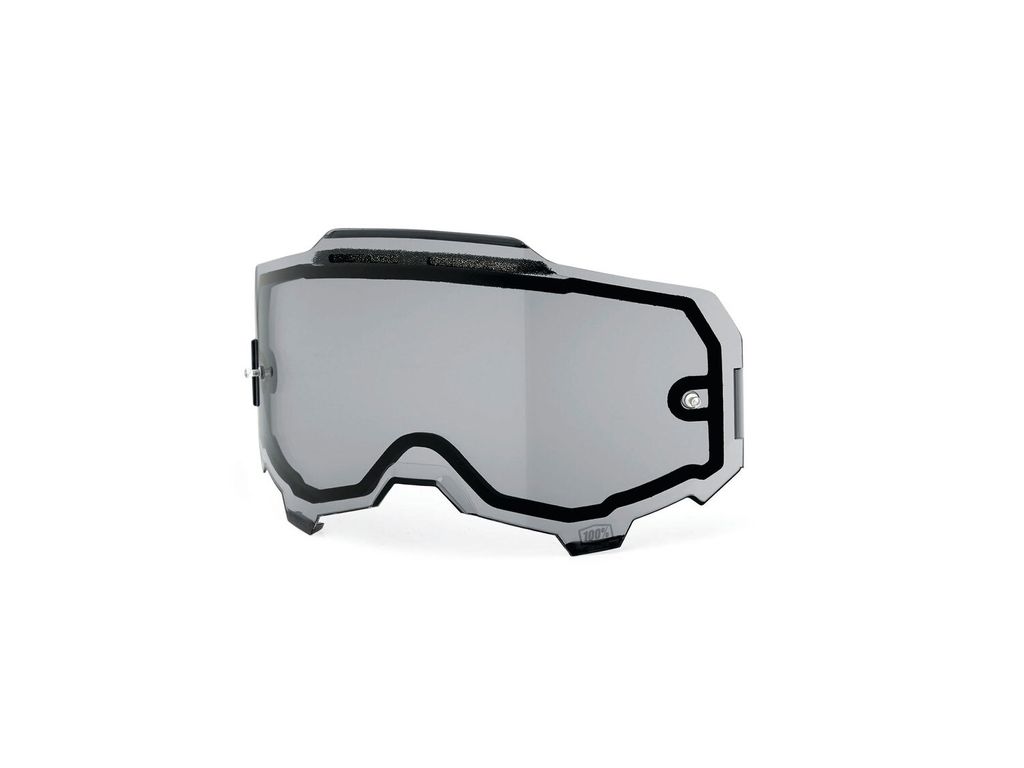 100% Armega Replacement lens - Inj. Dual pane vented smoke