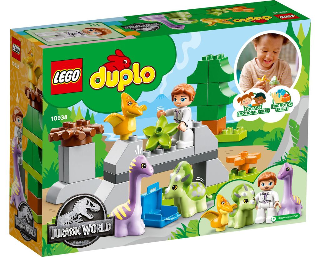 Stavebnica LEGO DUPLO 10938 Dinosauria škôlka (27 dielikov) Obrázok produktu 