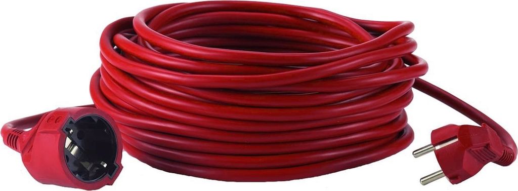 HEDI VK25P01 PVC-Verlängerungsleitung 25 m für den Einsatz im Trockenen