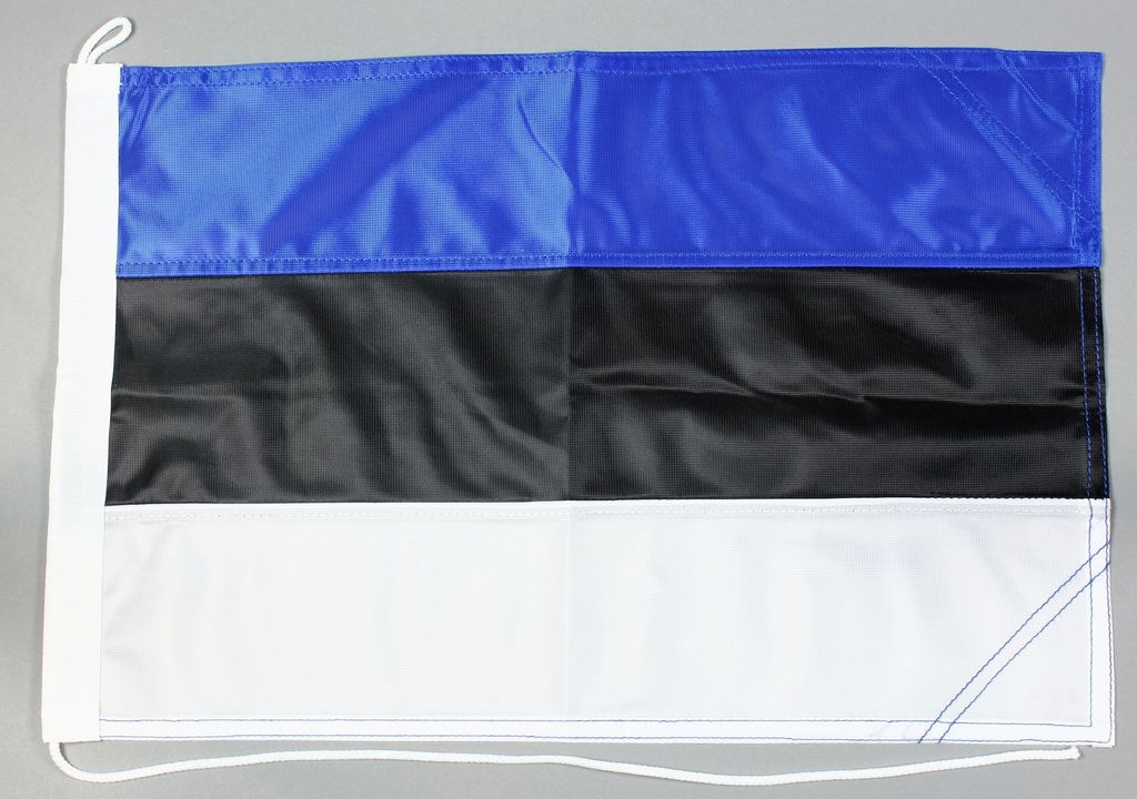 Bootsflagge Estland 30x45 cm Motorradflagge Bootsfahne Produktbild 