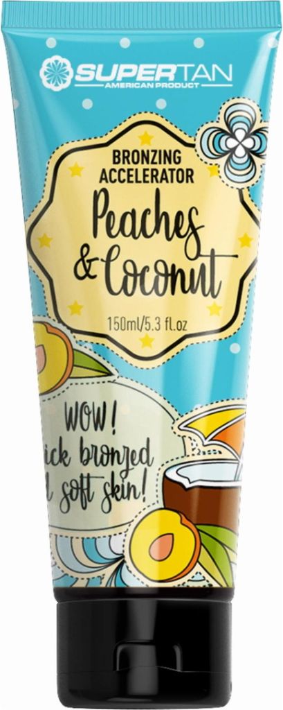SuperTan Peaches Coconut Cream Bronzer Z Aloesem 150ml Zdjęcie produktu 
