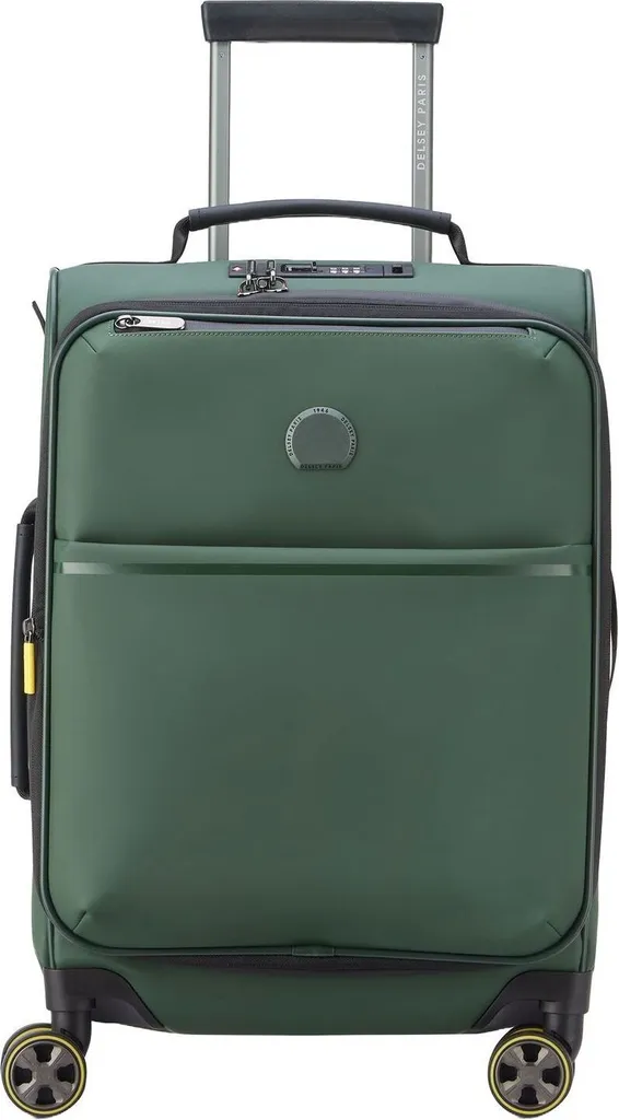DELSEY PARIS Turenne Soft Valise Cabine 55cm 4 Roues Vert Foncé