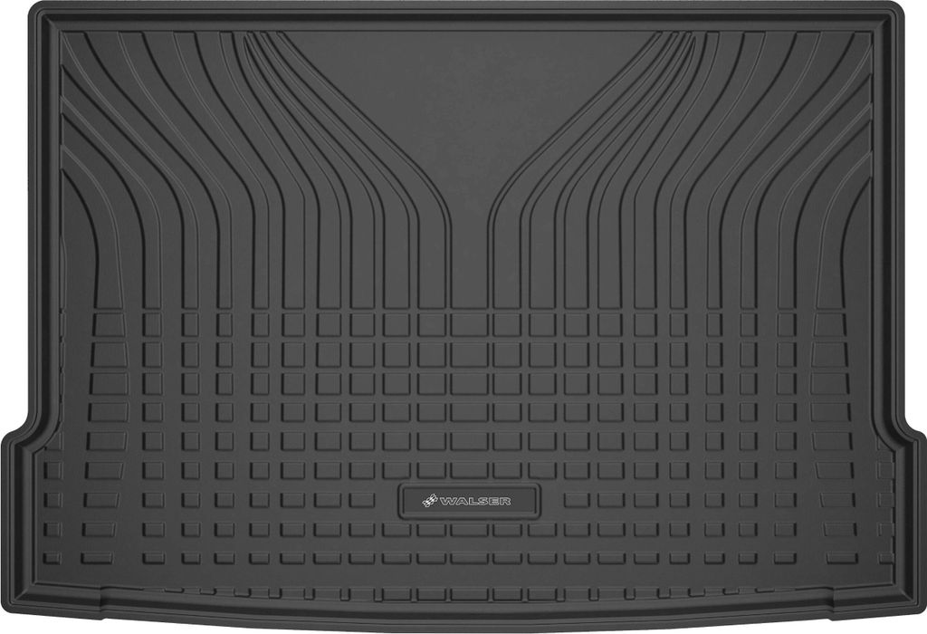 WALSER Premium Kofferraumwanne für BMW 1 (F40) 07/2019-Heute, oberer Ladeboden, 100% passgenaue Kofferraum Schutzmatte - EU, robuste Antirutschmat...