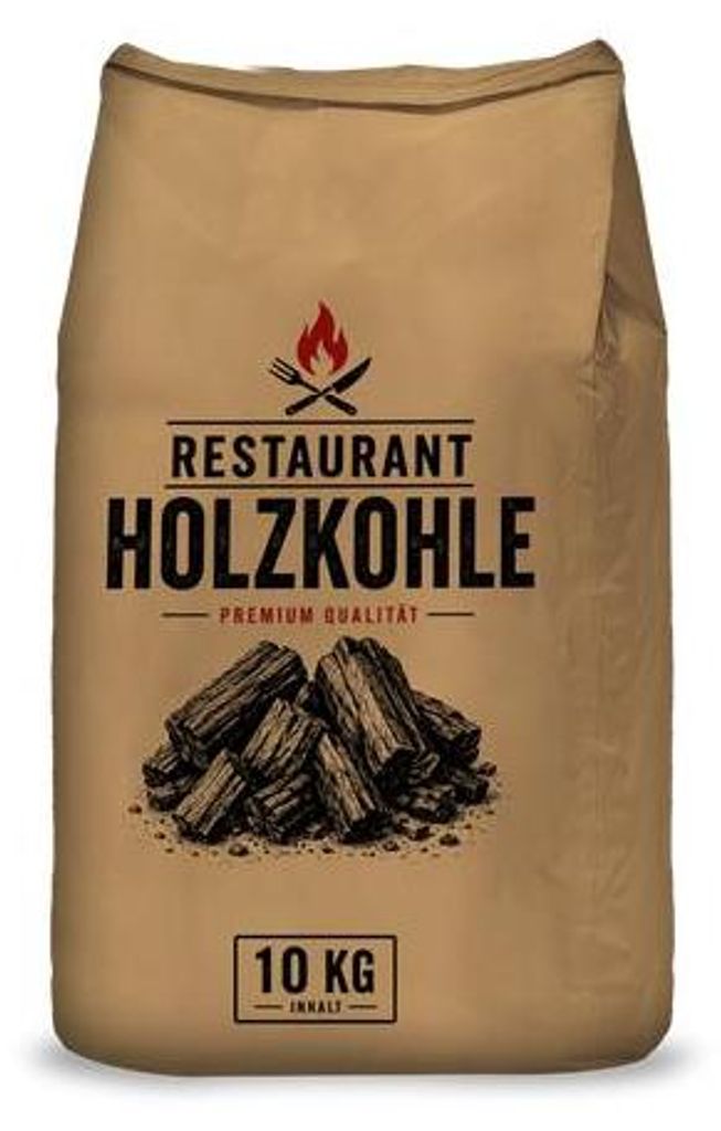 Restaurant-Holzkohle 10 kg Produktbild 