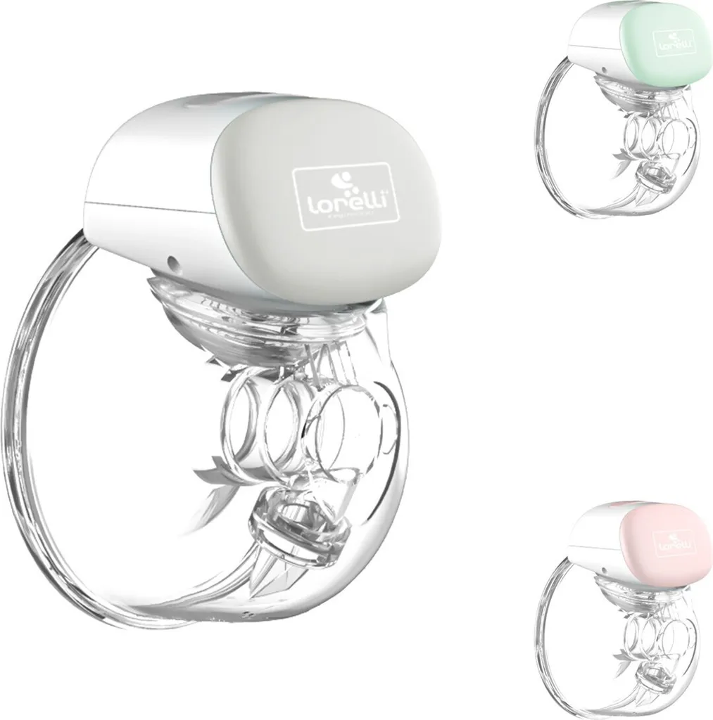 Tire-lait mains libres électrique 240ml avec écran tactile USB Lorelli
