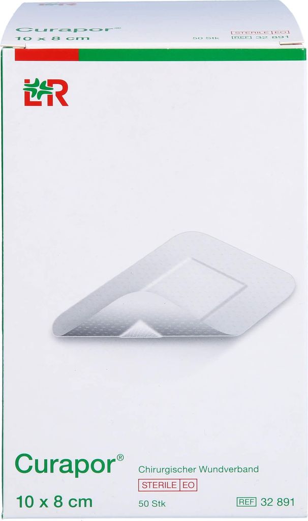 Curapor opatrunek na ranę sterylny 10x8cm, 50 szt. PFL Zdjęcie produktu 
