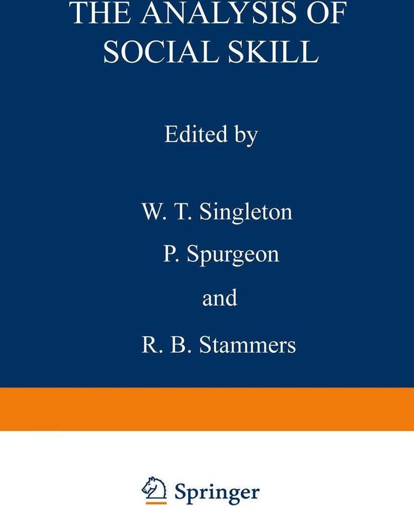 The Analysis of Social Skill