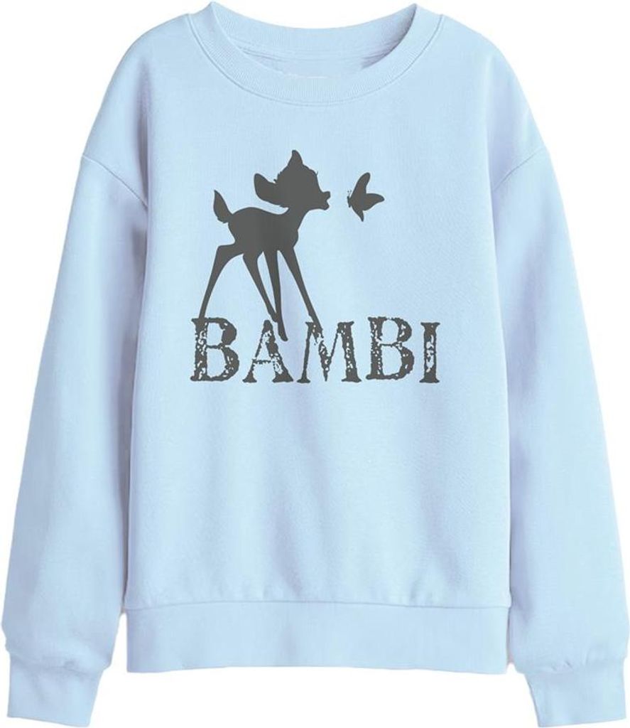 Bambi - Sweatshirt für Kinder TV29593 (116) (Hellblau)