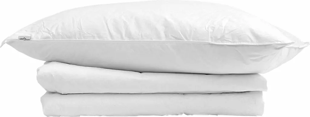 Set Letto Estivo vidaXL: Piumino Leggero e Cuscino in Microfibra