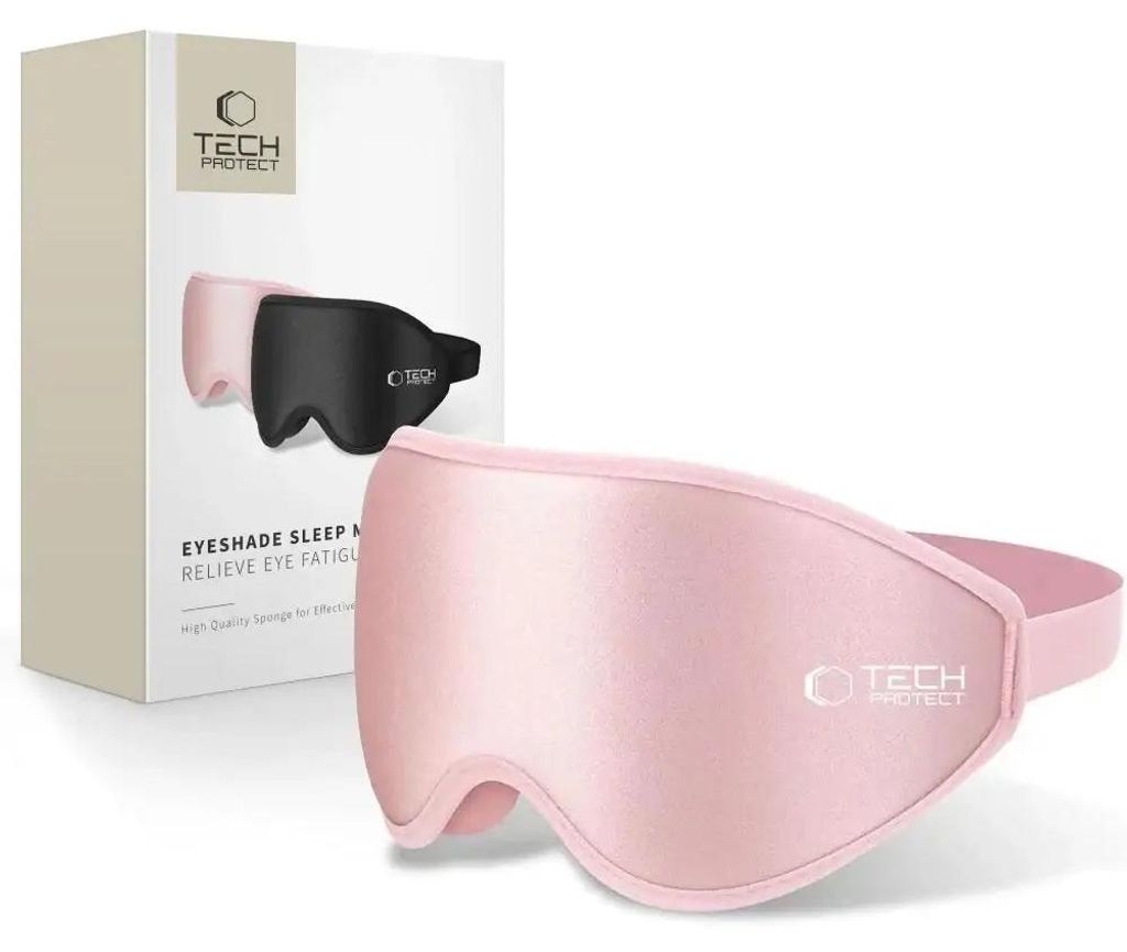 Tech-Protect Eyeshade Schlafmaske Baby Rosa Produktbild 