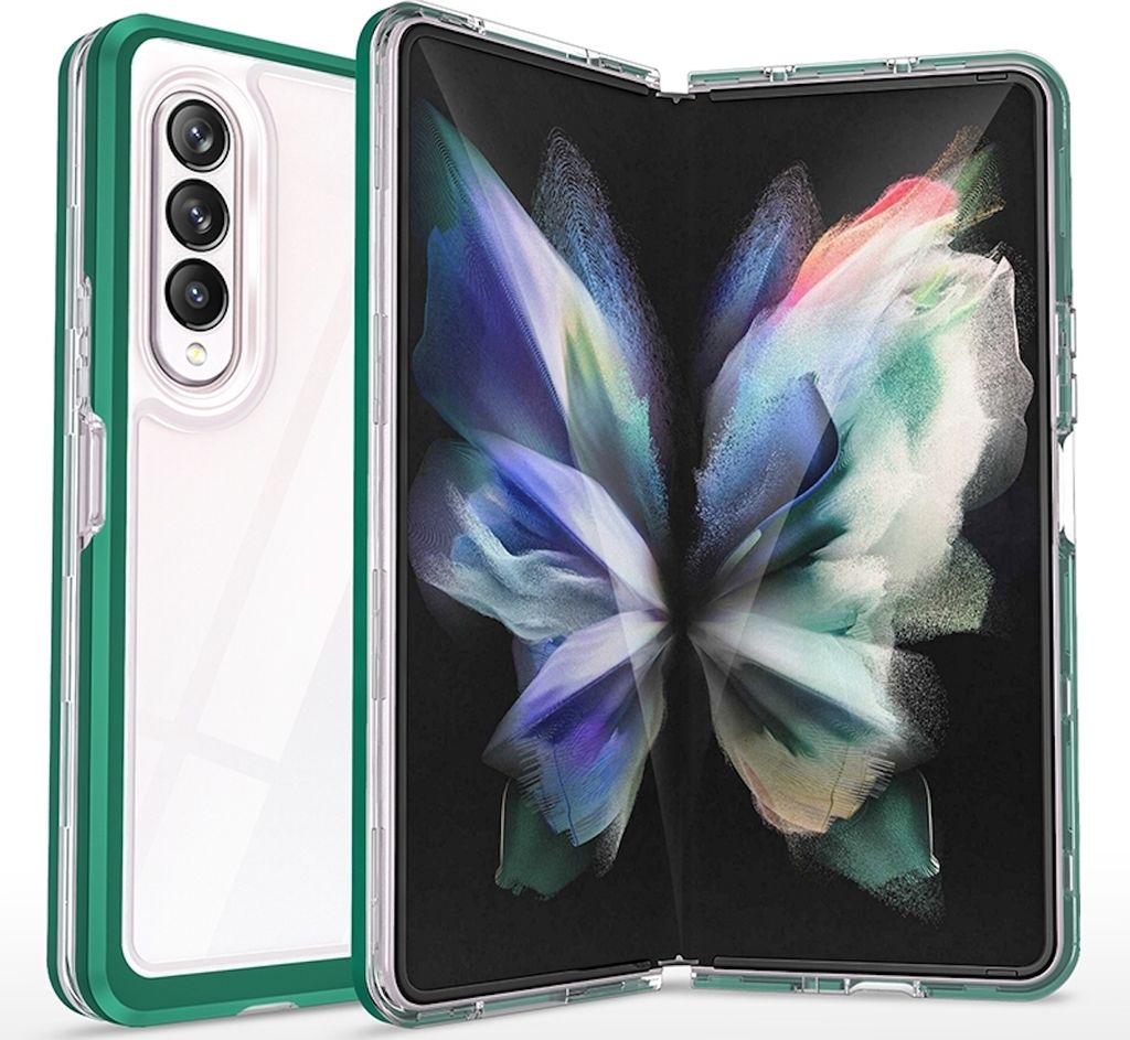 Samsung Galaxy Z Fold4 5G 360 Grad Acrylic + PC + TPU Cover Handy Tasche Etuis