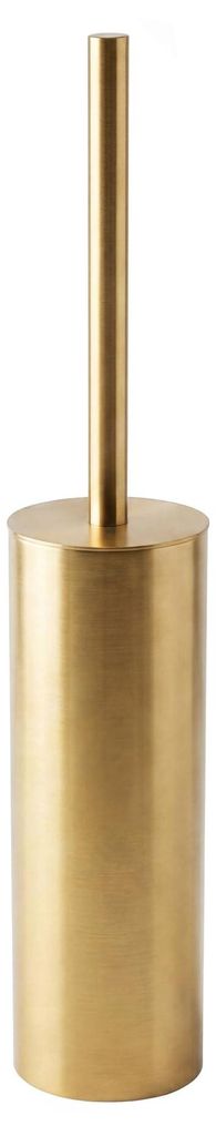 LAVITA WC-Bürstengarnitur Senso freistehend Gold gebürstet – Produktansicht
