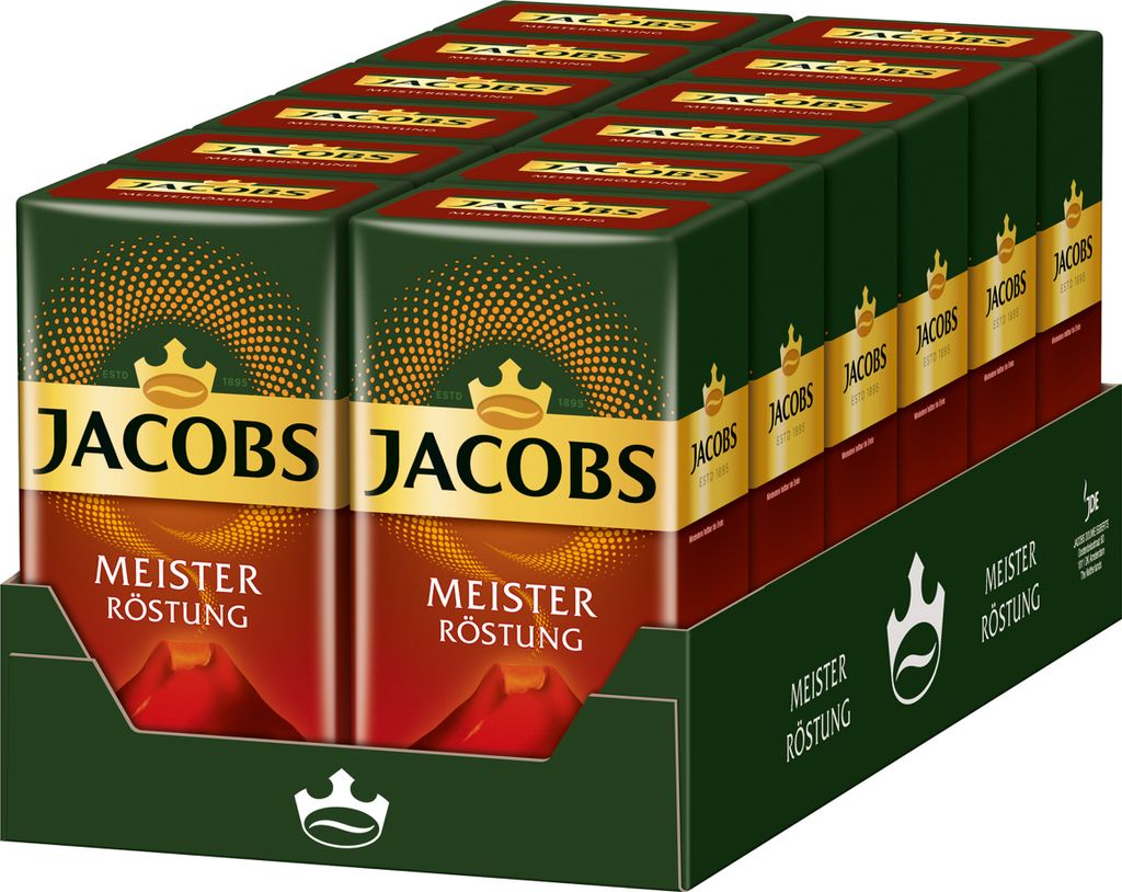 JACOBS Master Roast Caffè filtro 12 x 500 g caffè macinato Immagine del prodotto 
