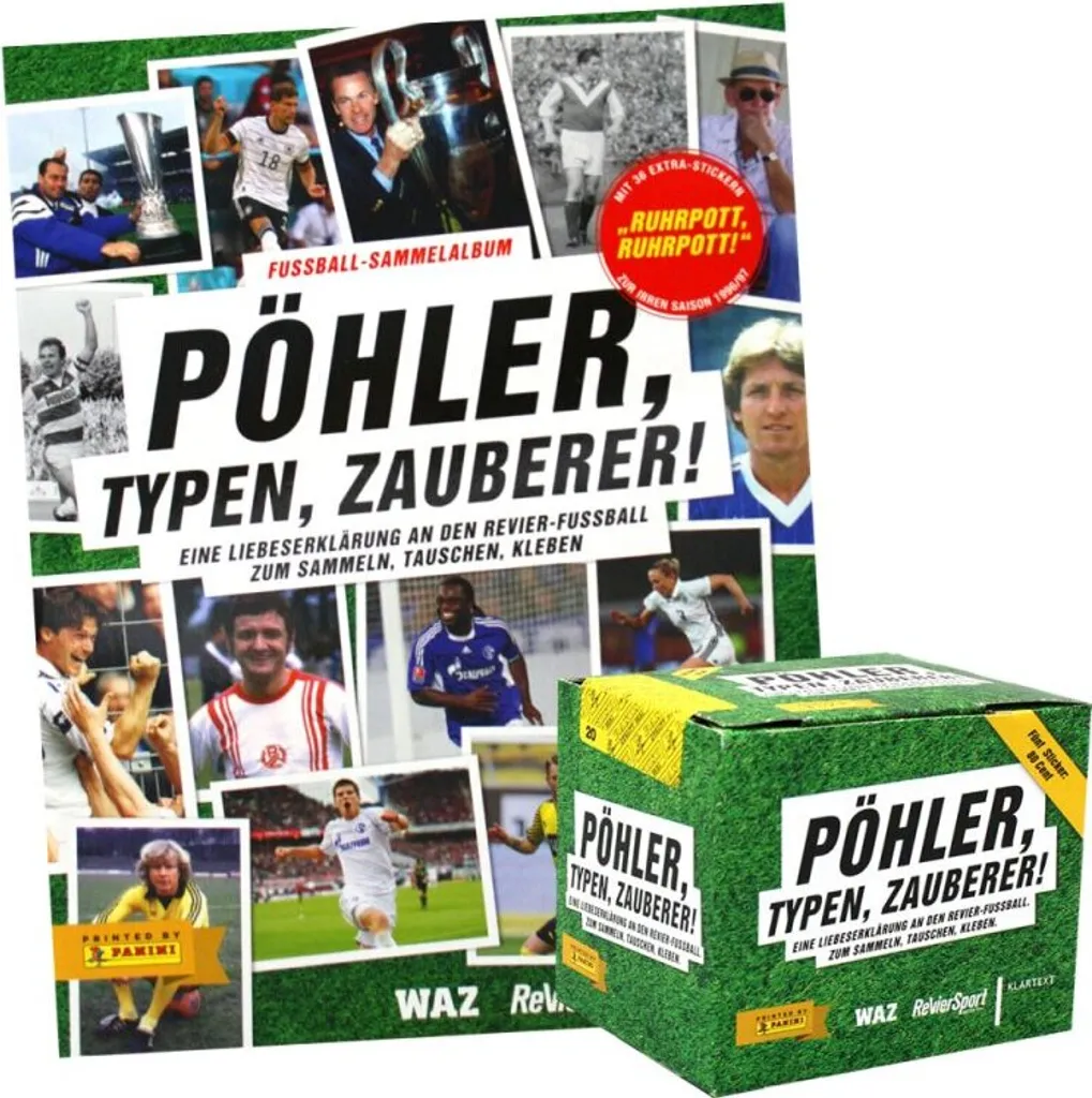 Kit Famiglia Pöhler Ragazzi Maghi: 1 Album e 50 Bustine Panini