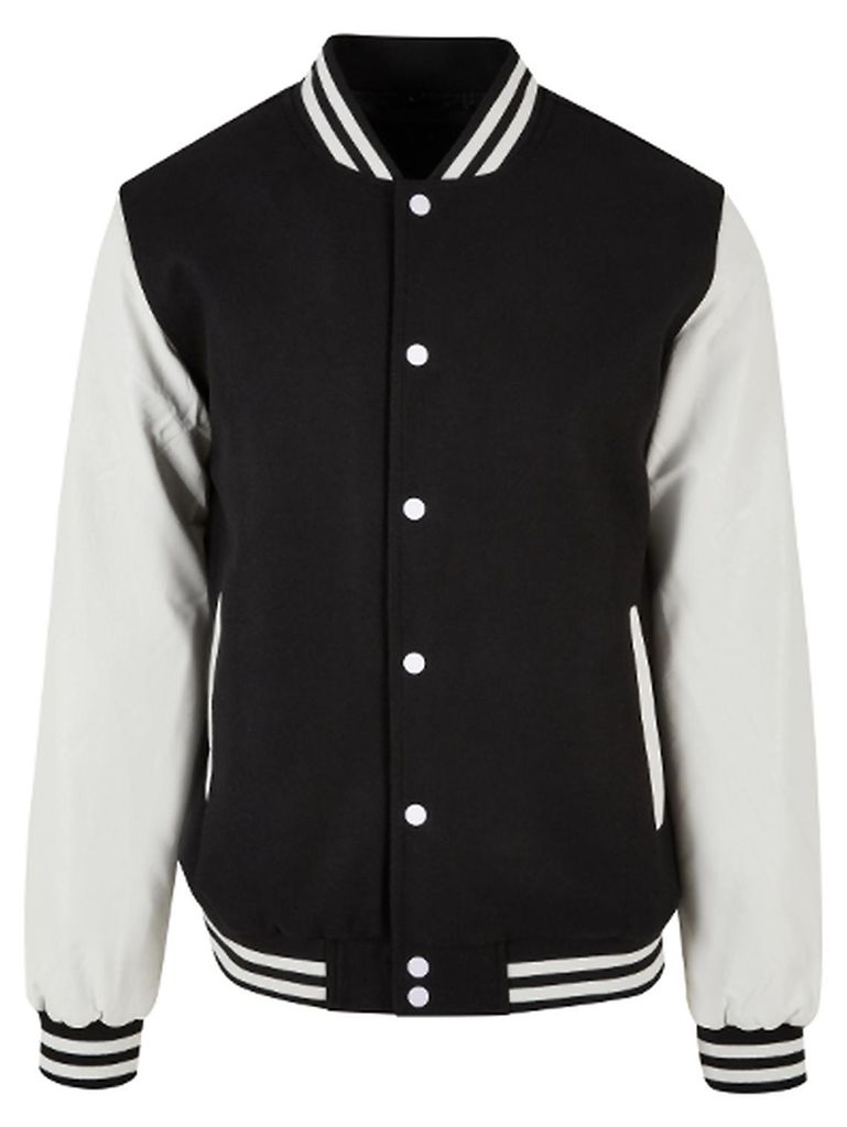 Build Your Brand Oldschool College Jacket Produktbild 