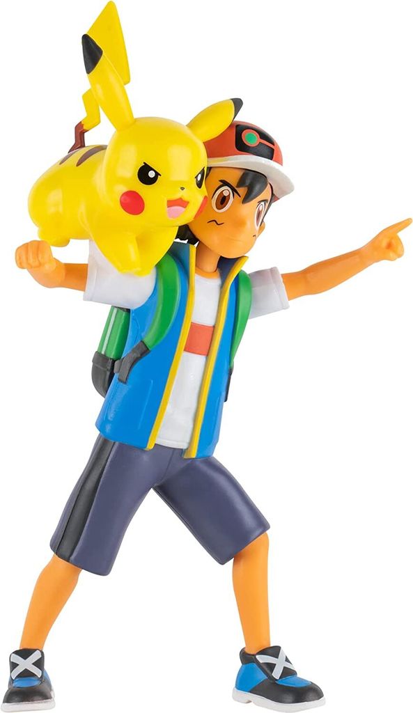 Battle Feature Figur Ash & Pikachu Produktbild 5