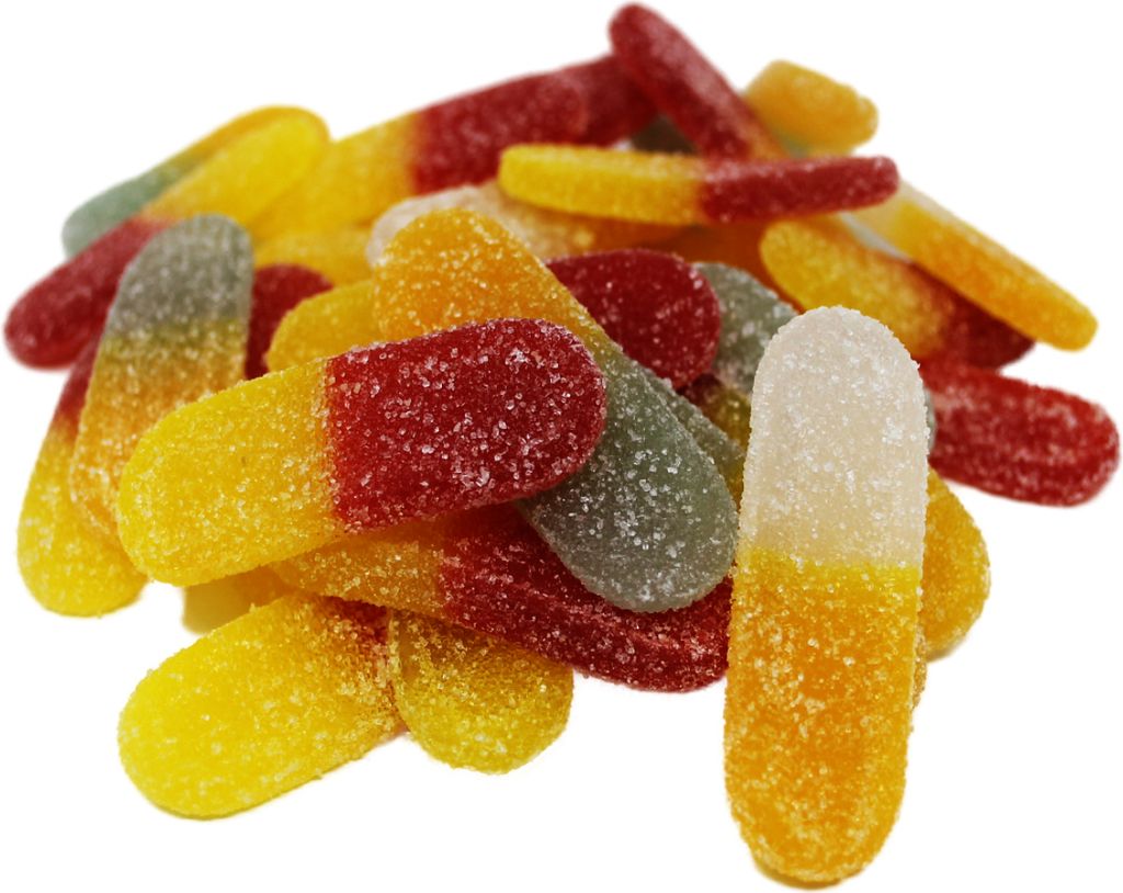 Fruchtgummi bunte Saure Tongen super sauer mit Fruchtgeschmack 300g