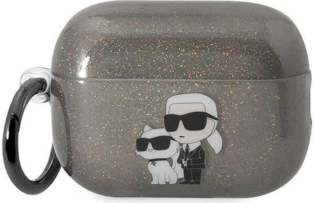 Karl Lagerfeld Glitter NFT Karl & Choupette - AirPods Pro 2 Produktbild 