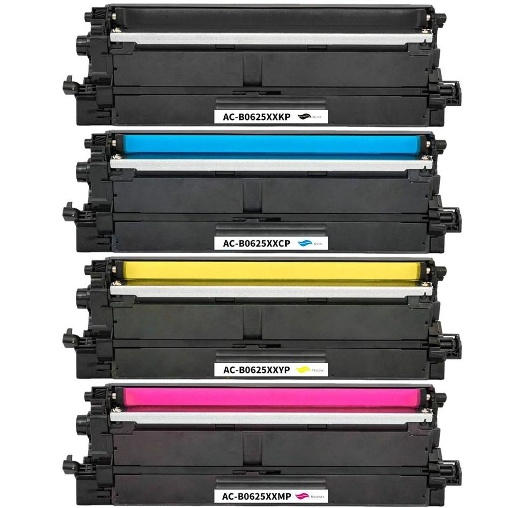 4 cartouches de toner Brother TN-625, TN-625XXLK, Image du produit 